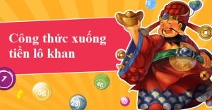 Công thức xuống tiền lô khan